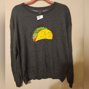 Blank Paige Everyday Is Taco Tuesday ByTogether Sweathsirt Lightweight